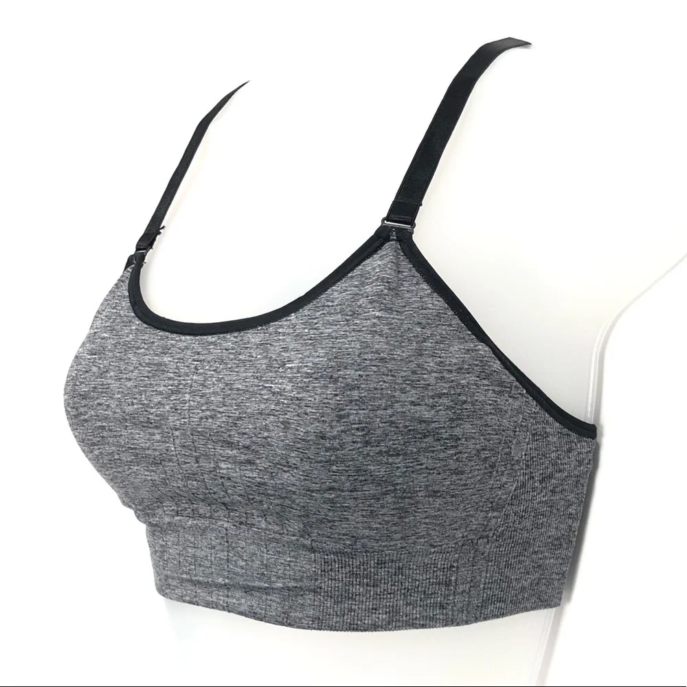 Champion c9 Seamless Sports Bra - XS - Grey & Black - Picture 4 of 8